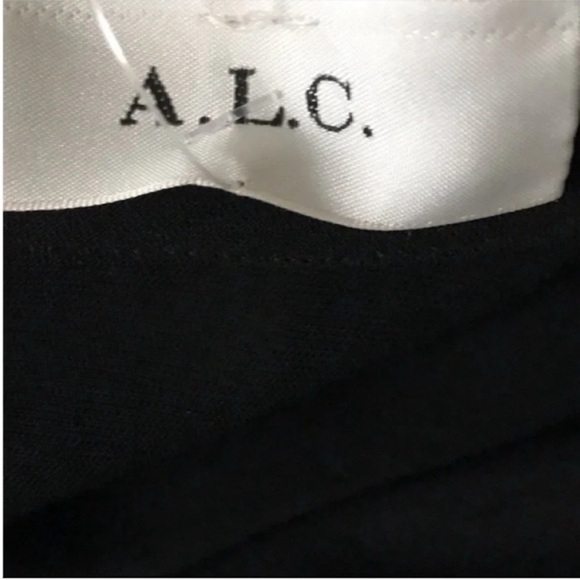 ALC Lee Cut Out Mini Dress Black - Picture 6 of 7
